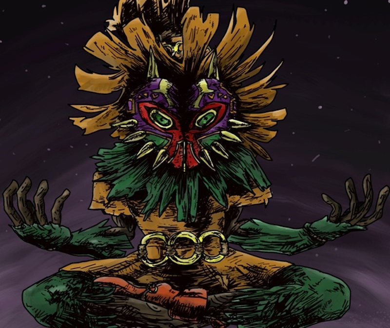 Illustration for article titled A New Illustrated Telling Of Majora’s Mask’s Enigmatic Story